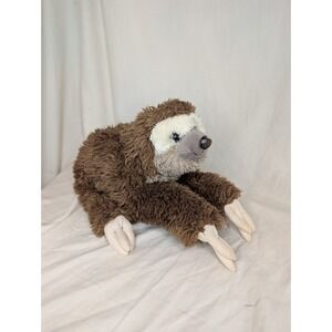 Sloth Plush Zoo Animal Small Realistic